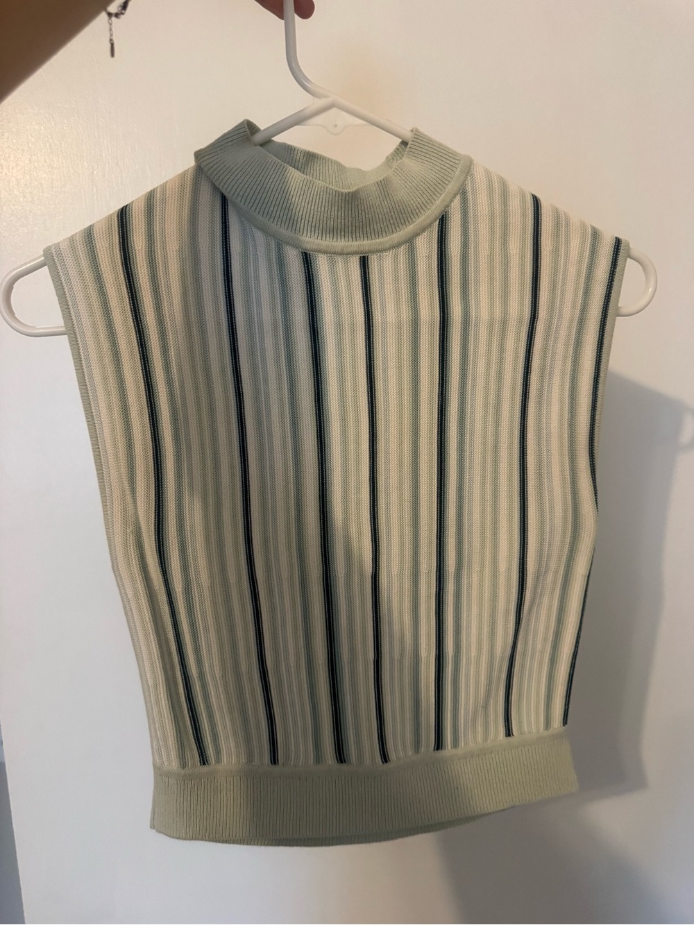 Club Monaco Striped Sweater Tank